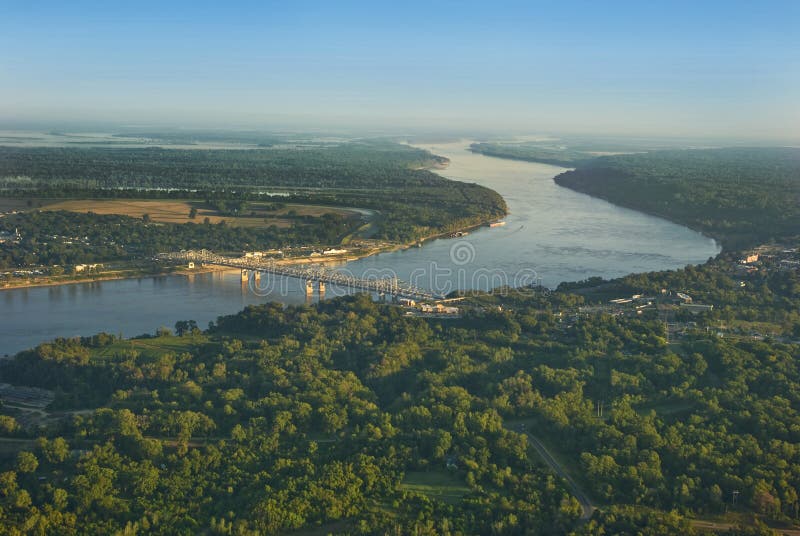 De Antenne van de Rivier van de Mississippi