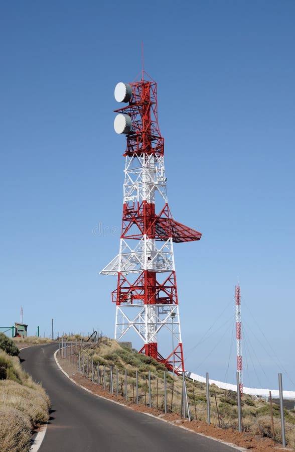 De antenne van de uitzending