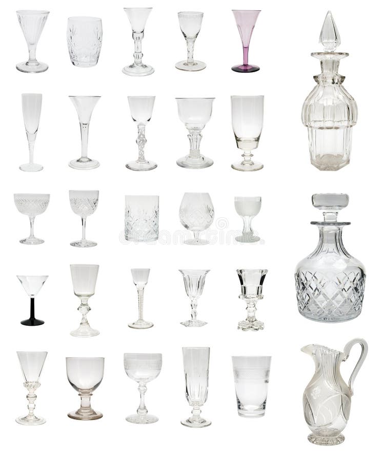 De Antieke Montering Van Het Glas Stock - Image of beker, glazen: 4933325
