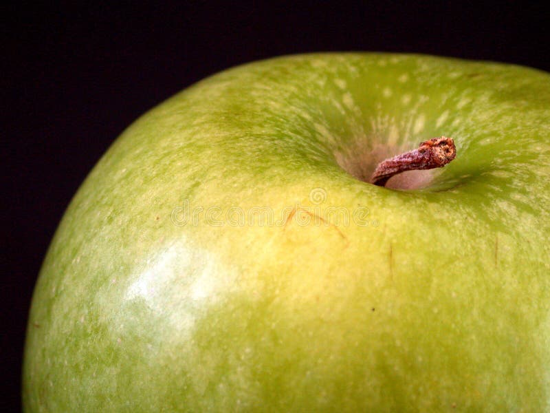 De Appel van de Granny Smith stock afbeeldingen De Appel van de Granny Smith stock afbeeldingen