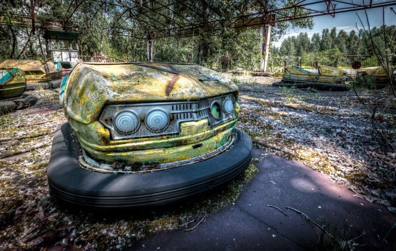 De Auto's van de Pripyatbumper