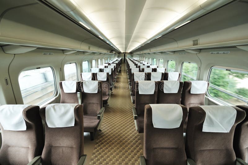 De autozetel van de trein royalty-vrije stock afbeeldingen De autozetel van de trein royalty-vrije stock afbeeldingen