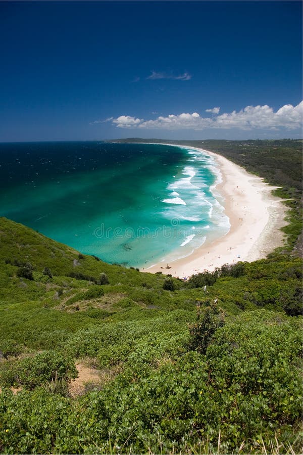 Tallow Beach, Byron Bay, northern New South Wales (NSW), Australia. Tallow Beach, Byron Bay, northern New South Wales (NSW), Australia