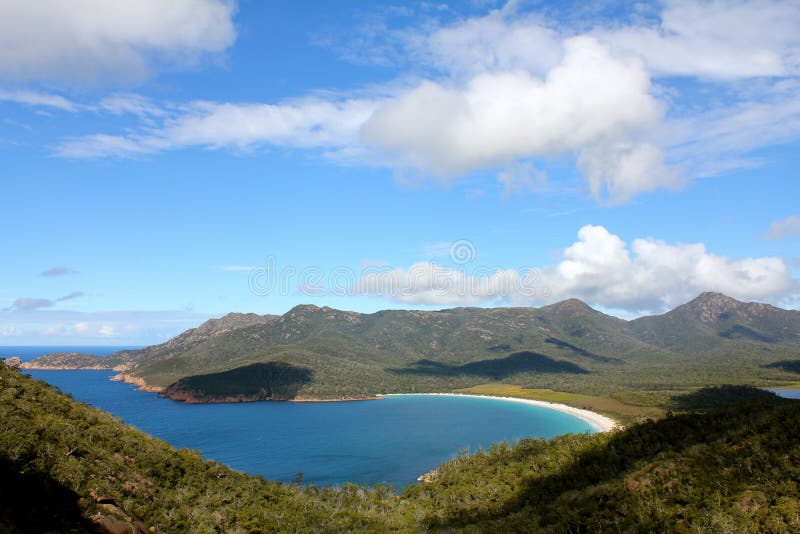 De baai van het wijnglas royalty-vrije stock fotografie De baai van het wijnglas royalty-vrije stock fotografie