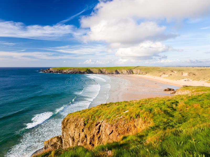 De Baai van Holywell stock afbeelding De Baai van Holywell stock afbeelding