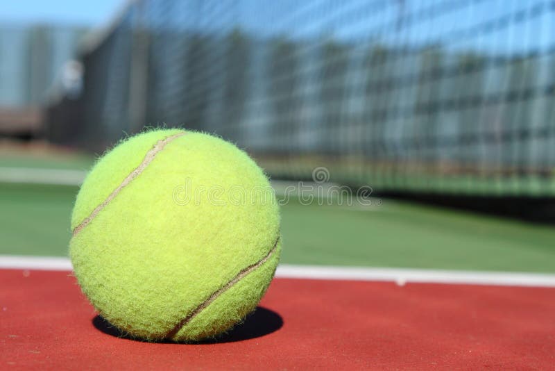 De Bal van het tennis stock foto's De Bal van het tennis stock foto's