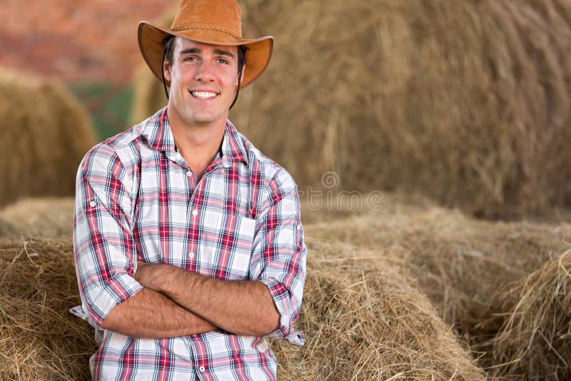 De balen van het cowboyhooi stock foto De balen van het cowboyhooi stock foto