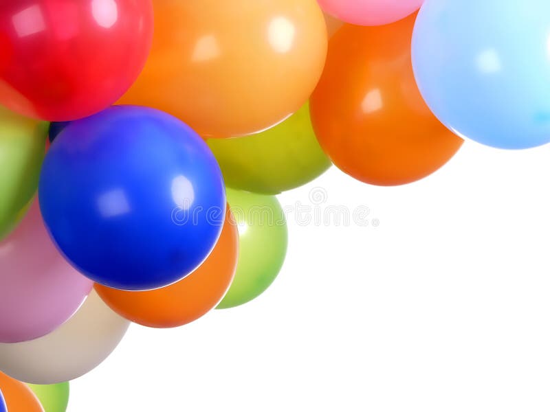 Feestballonnen stock fotografie