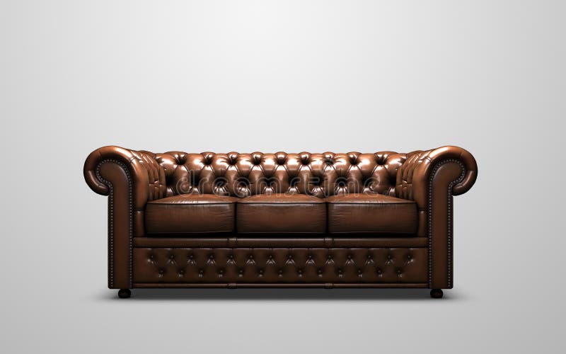De Bank van Chesterfield royalty-vrije stock fotografie De Bank van Chesterfield royalty-vrije stock fotografie