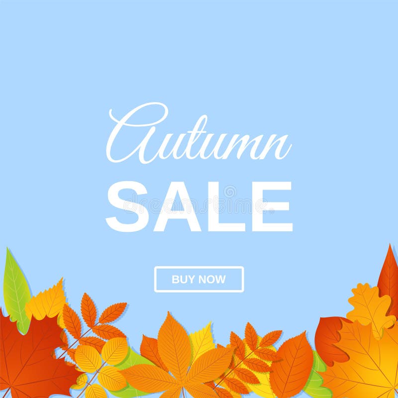 De banner van de de herfstverkoop Vector illustratie Affichemalplaatje met FA stock illustratie De banner van de de herfstverkoop Vector illustratie Affichemalplaatje met FA stock illustratie