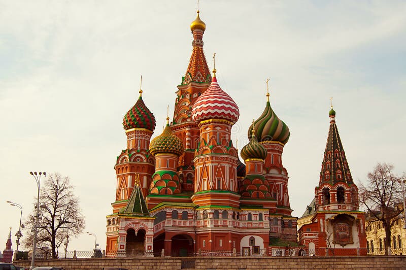 De Basilicumkathedraal van Moskou Heilige.