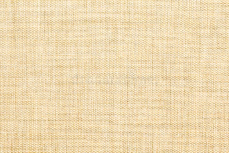 De beige gekleurde naadloze linnentextuur of achtergrond van het stoffencanvas