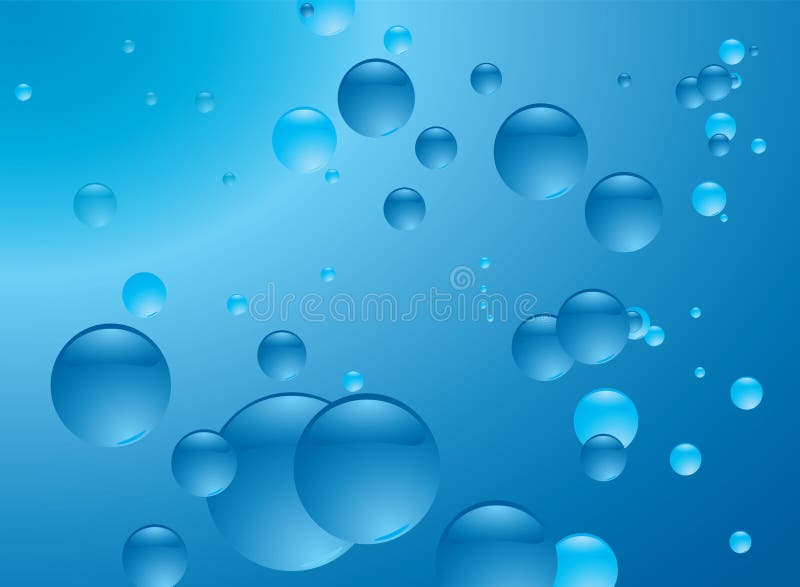 De bel van het water vector illustratie De bel van het water vector illustratie