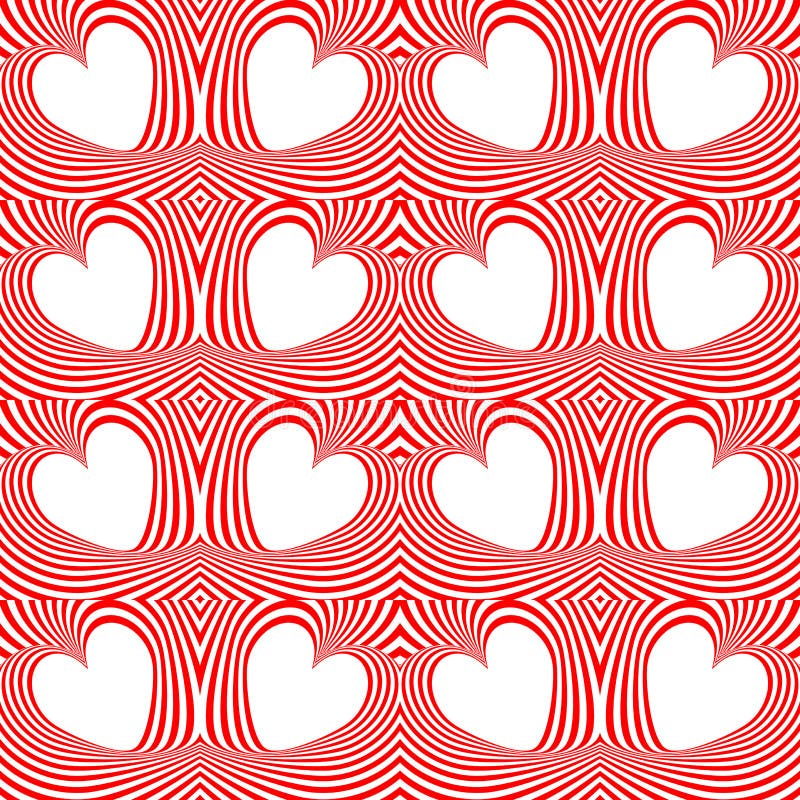 De bewegings gestreept patroon van de ontwerp naadloos draai vector illustratie