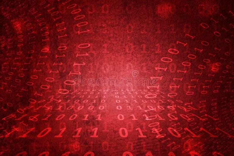 Binary code ,mean password, on grunge  red concrete wall , abstract  Background. Binary code ,mean password, on grunge  red concrete wall , abstract  Background
