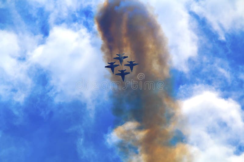 De blauwe Wolken Seattle Washington van de Engelenhemel stock afbeeldingen De blauwe Wolken Seattle Washington van de Engelenhemel stock afbeeldingen