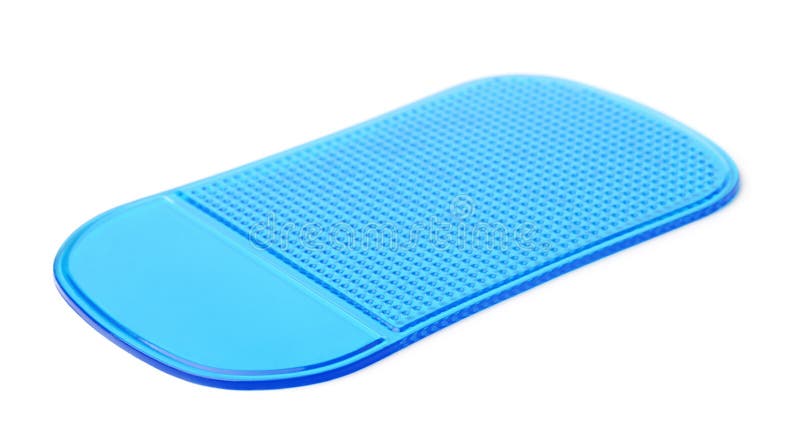 De bleu protection de silicone de glissement non image stock De bleu protection de silicone de glissement non image stock