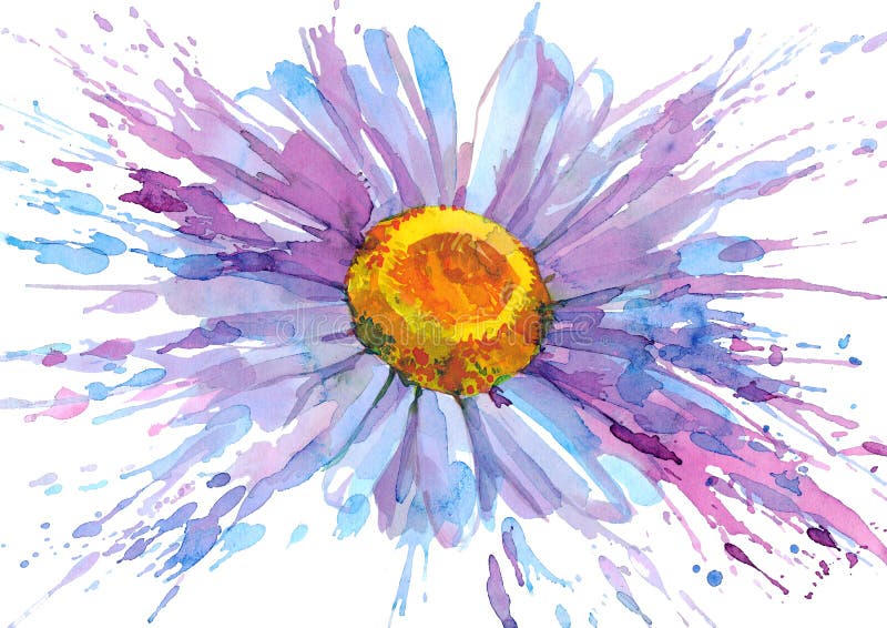 De bloem van Daisy stock illustratie De bloem van Daisy stock illustratie