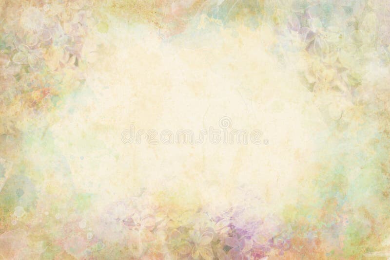 Watercolor flowers - wallpaper with illustration of lilac. Multicolor wash drawing with floral composition. Paper texture background with lilac branch painting. Watercolor flowers - wallpaper with illustration of lilac. Multicolor wash drawing with floral composition. Paper texture background with lilac branch painting.