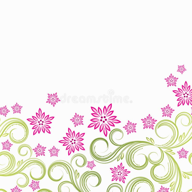 Spring floral background. Vector illustration for your design. Spring floral background. Vector illustration for your design