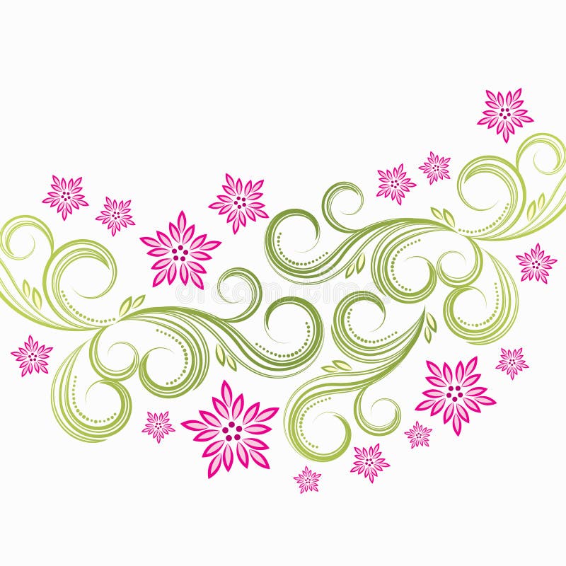 Spring floral background. illustration for your design. Spring floral background. illustration for your design