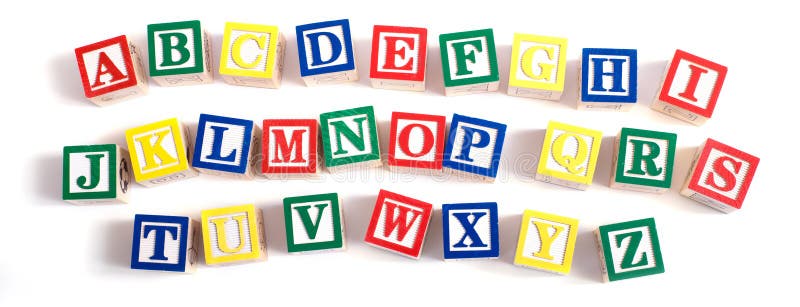 De Blokken van het alfabet