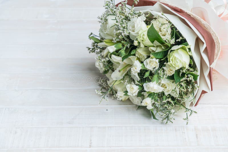 De boeketbloem van nam toe royalty-vrije stock fotografie