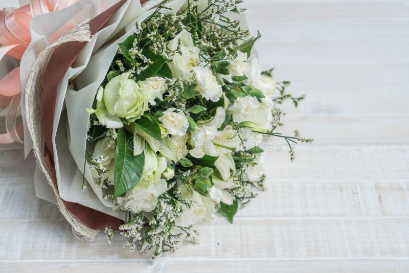 De boeketbloem van nam toe royalty-vrije stock afbeelding