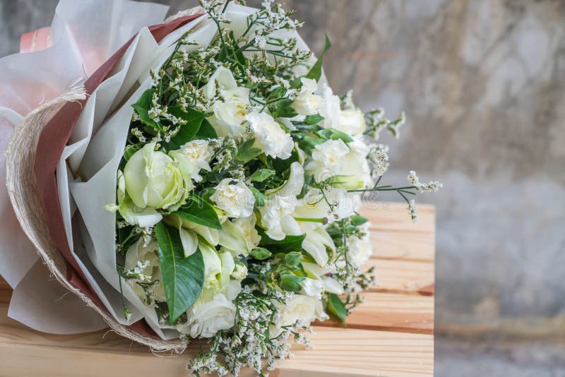 De boeketbloem van nam toe royalty-vrije stock foto's