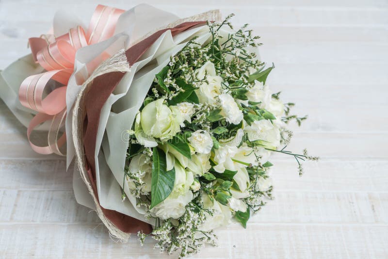 De boeketbloem van nam toe royalty-vrije stock afbeeldingen