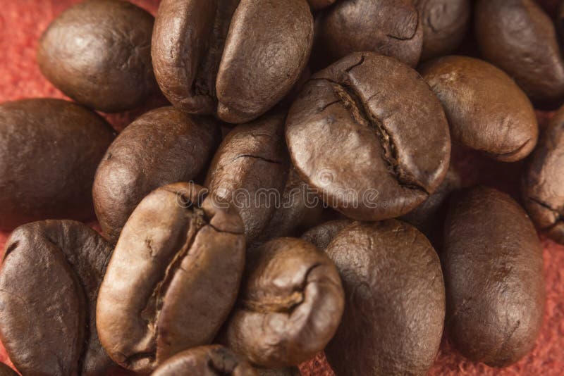 De bonen van de koffie royalty-vrije stock fotografie