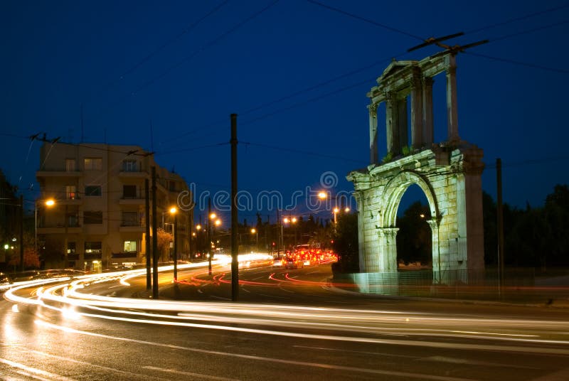 De Boog van Hadrian, Athene De Boog van Hadrian, Athene