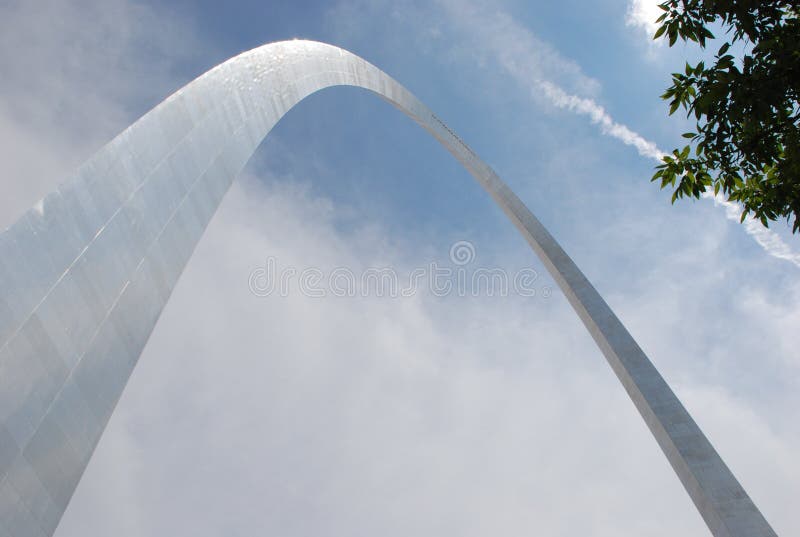 De Boog van St.Louis stock foto's De Boog van St.Louis stock foto's