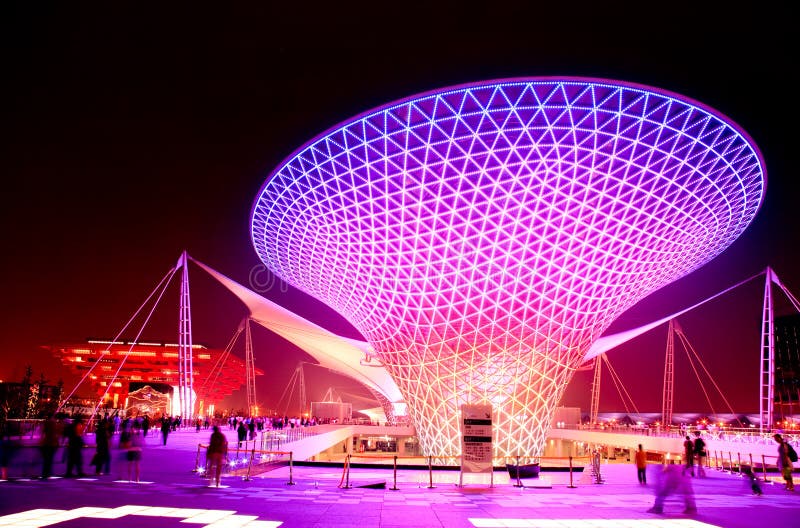 SHANGHAI - JUNE 10: The Expo Boulevard at the largest World Expo on June 10, 2010 in Shanghai China. SHANGHAI - JUNE 10: The Expo Boulevard at the largest World Expo on June 10, 2010 in Shanghai China.