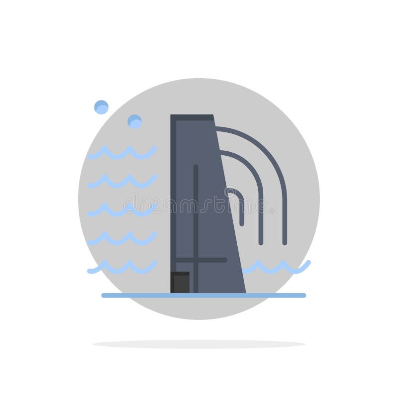 De bouw, Bouw, Fabriek, van de de Achtergrond industrie Abstract Cirkel Vlak kleurenpictogram royalty-vrije illustratie De bouw, Bouw, Fabriek, van de de Achtergrond industrie Abstract Cirkel Vlak kleurenpictogram royalty-vrije illustratie