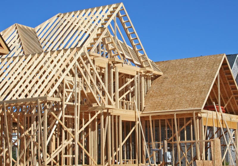 De bouw van het huis De bouw van het huis