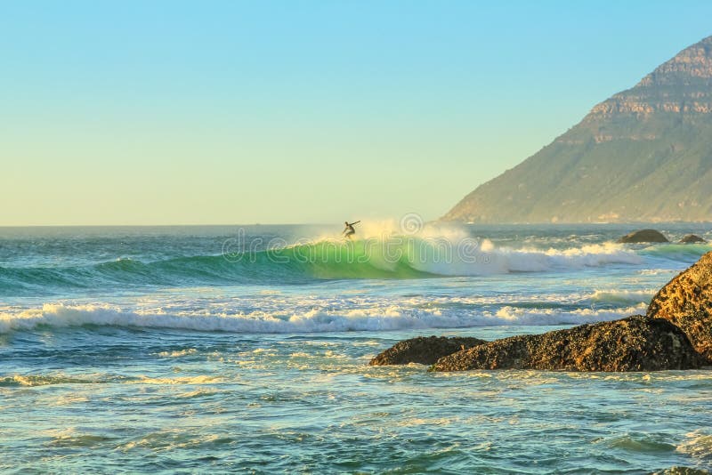 De Branding van het Noordhoekstrand royalty-vrije stock afbeelding De Branding van het Noordhoekstrand royalty-vrije stock afbeelding