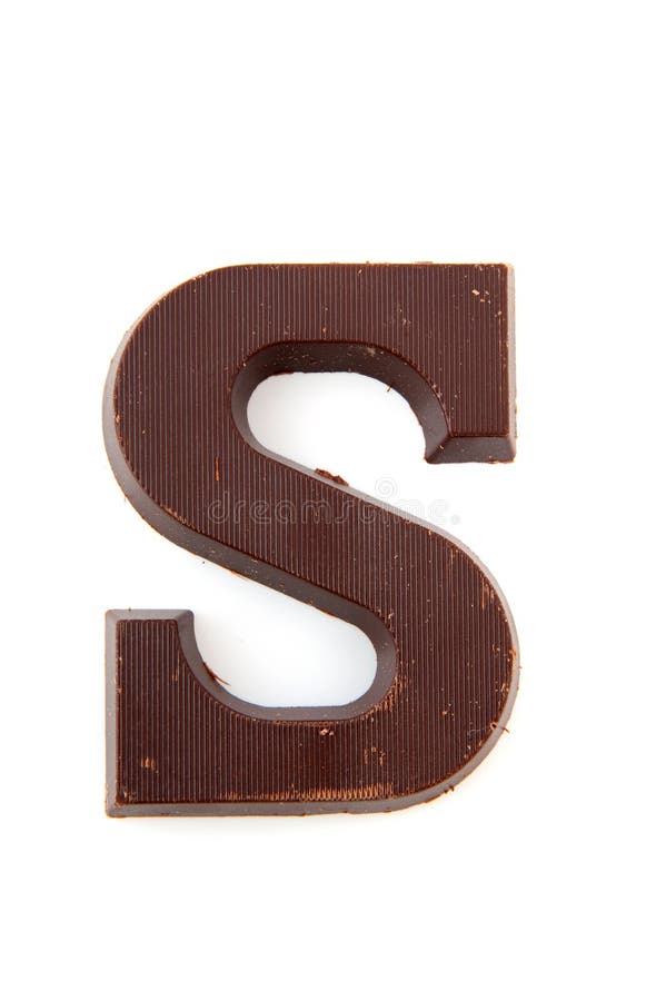 De brief van Sinterklaas van de chocolade stock afbeelding De brief van Sinterklaas van de chocolade stock afbeelding