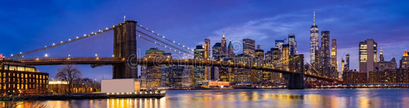 De brug New York van Brooklyn royalty-vrije stock foto De brug New York van Brooklyn royalty-vrije stock foto