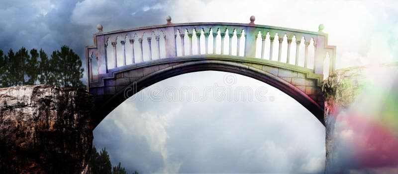 De brug van de regenboog