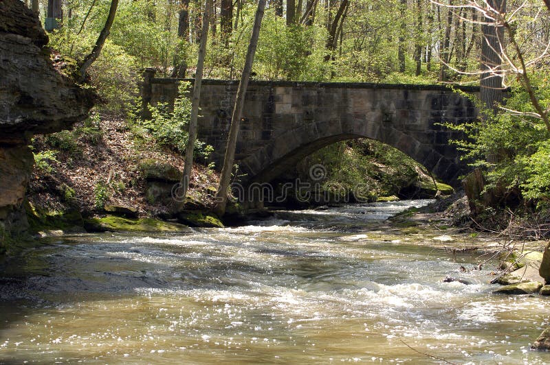 Stenen Brug stock foto