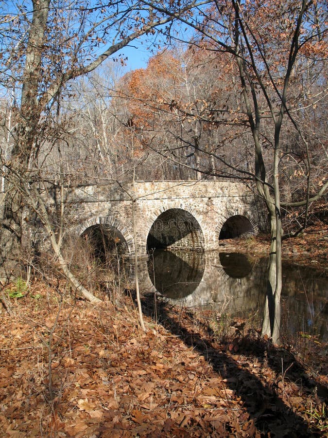 Stenen Brug - Pennsylvania royalty-vrije stock foto's