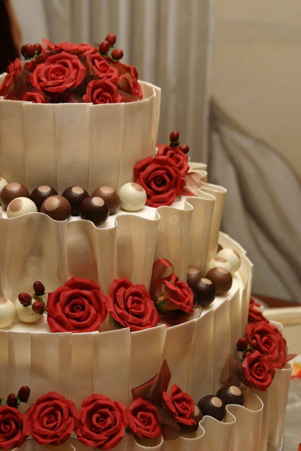De Cake van het huwelijk De Cake van het huwelijk