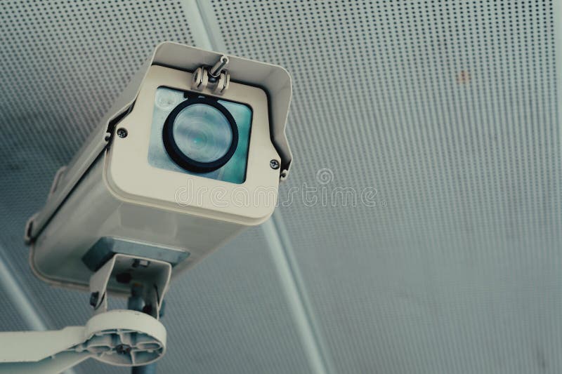 De camera's van de veiligheid stock foto De camera's van de veiligheid stock foto