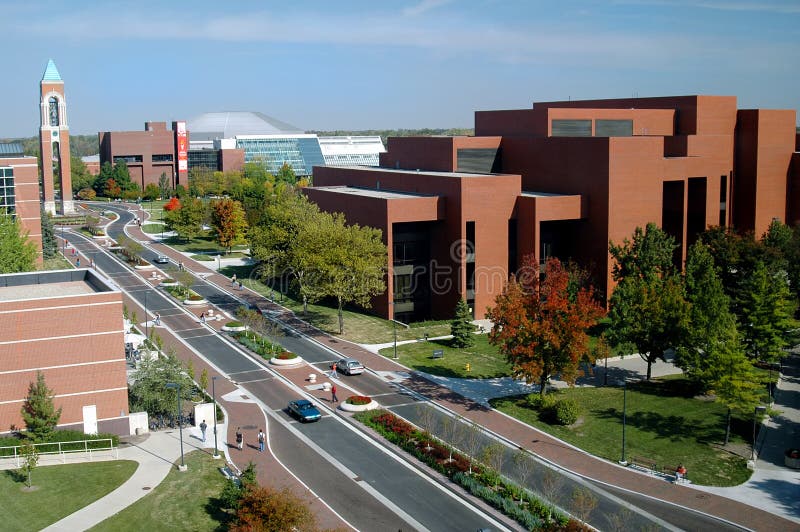 De Campus van de Universiteit van de Staat van de bal