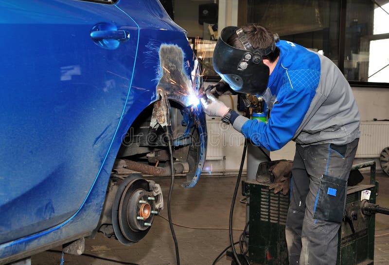 De carrosserie van de auto. royalty-vrije stock afbeelding De carrosserie van de auto. royalty-vrije stock afbeelding