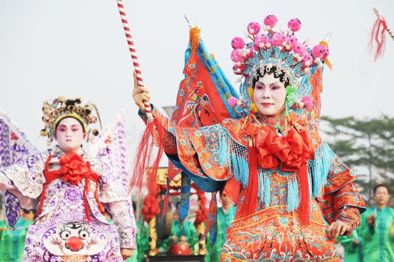 De Chinese parade van het mensen nieuwe jaar