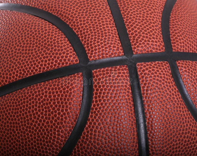 De Close-up van het basketbal