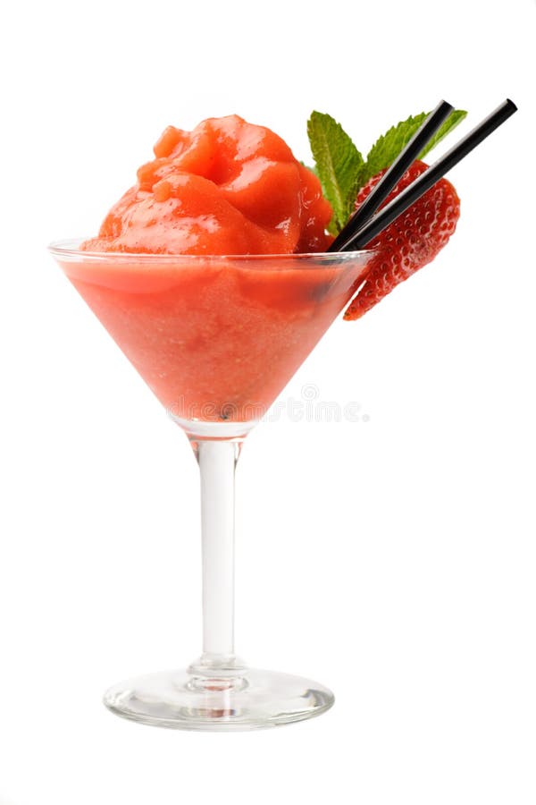 De cocktail van de aardbei