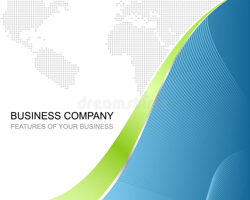 Corporate Business Template Background with smooth lines and color waves. Corporate Business Template Background with smooth lines and color waves